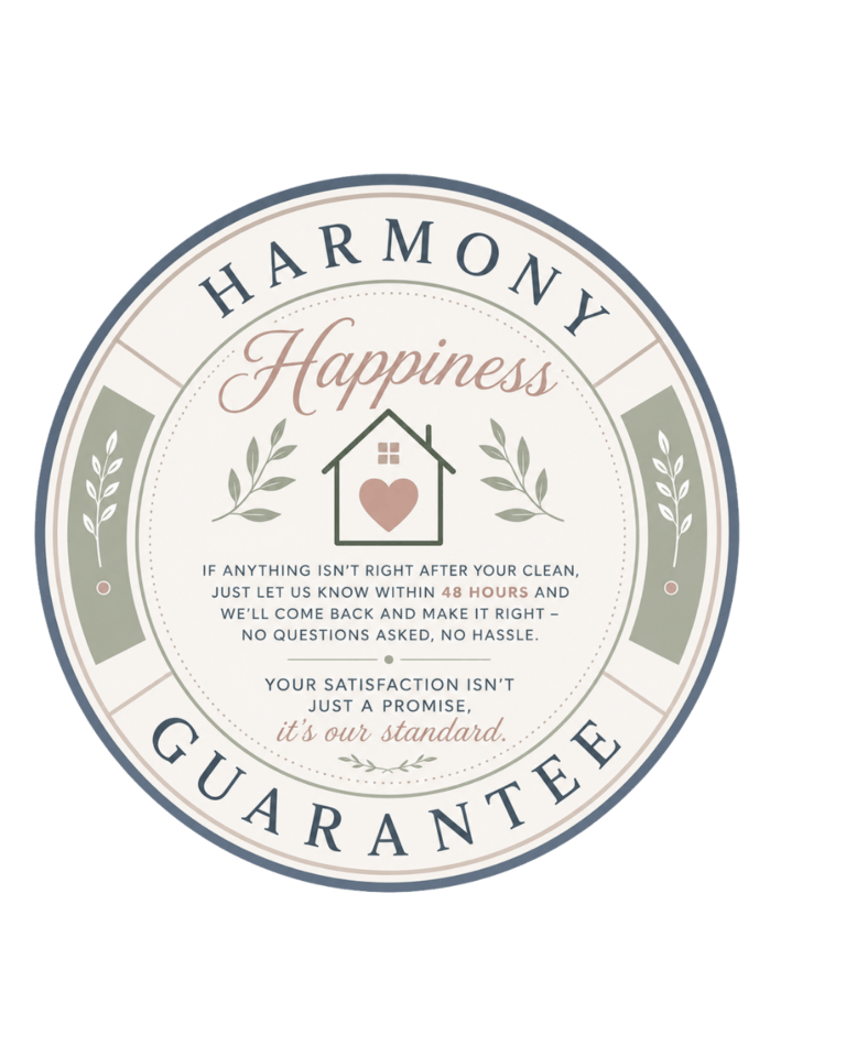 Harmony Guarantee seal